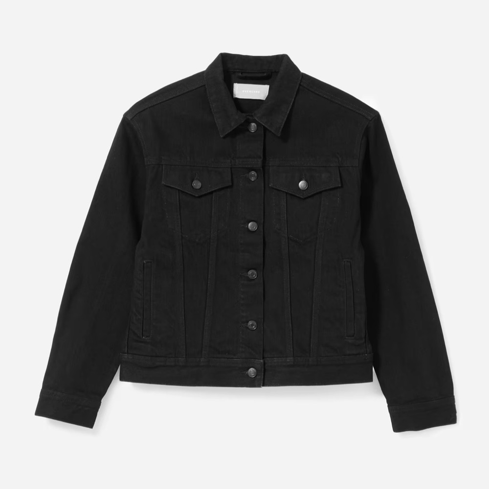 The Denim Jacket - Everlane - Black